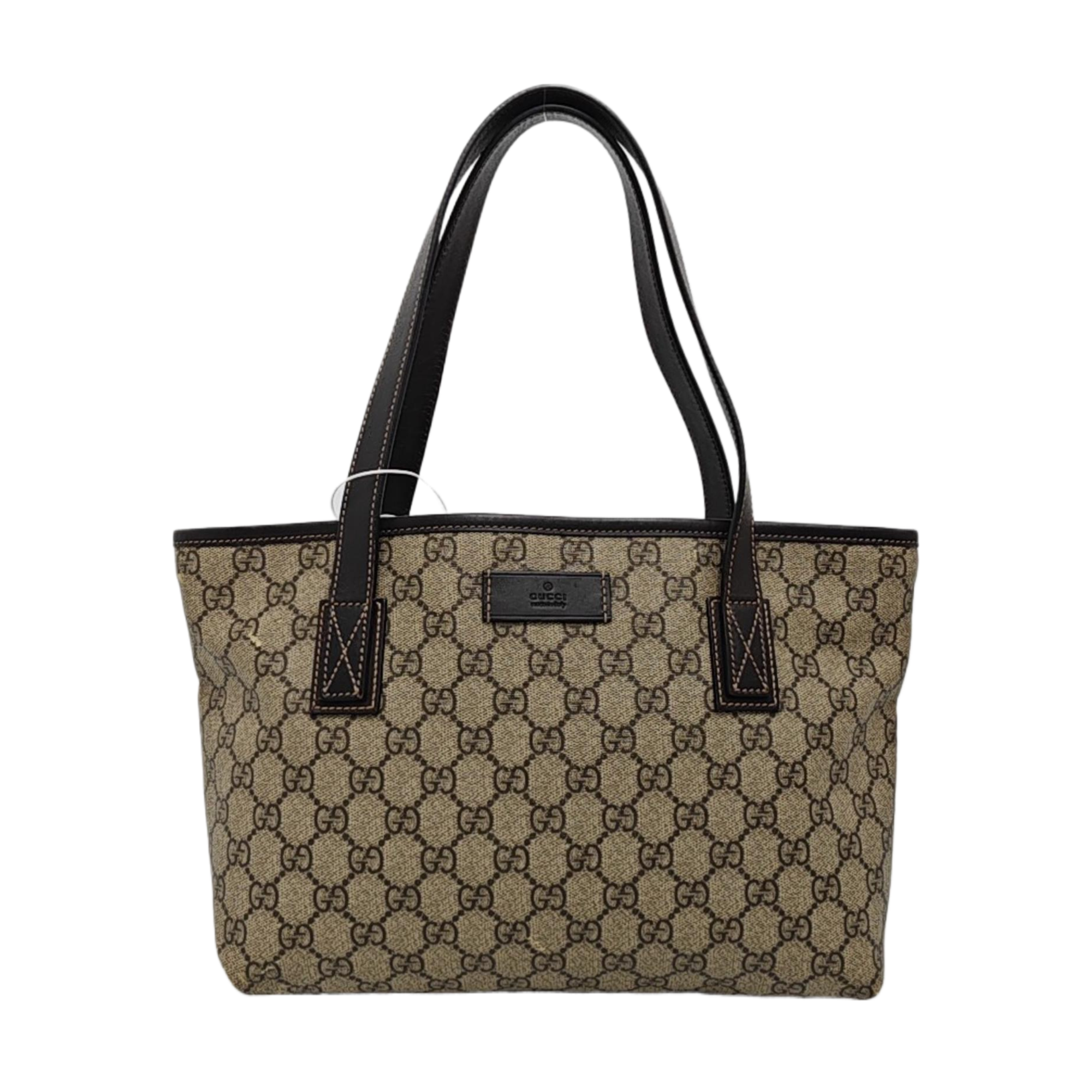 Monogram Coated Canvas Brown
