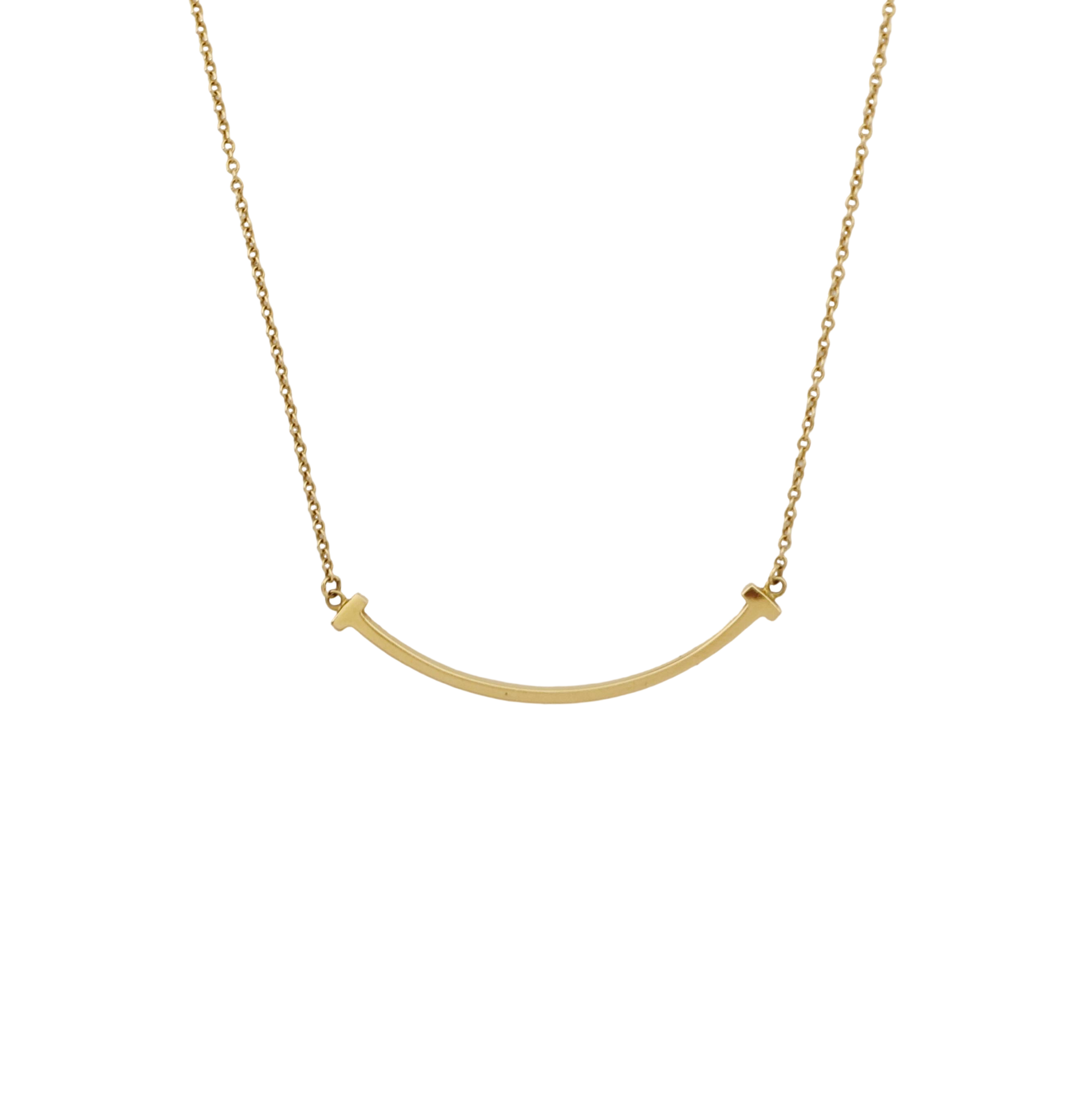Tiffany T 18k Gold Necklace