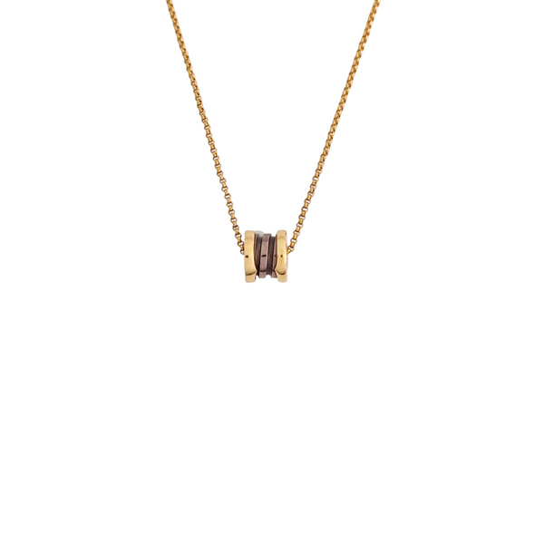 B.ZERO1 18k Rose Gold Necklace