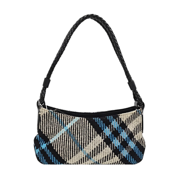 Fabric Top Handle Bag Multicolor