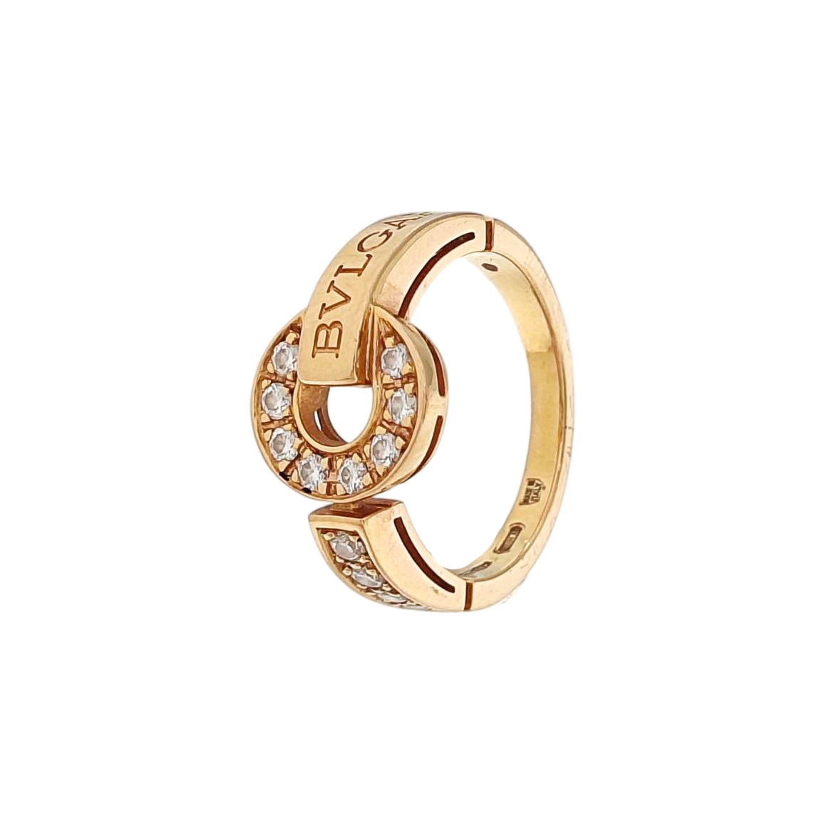 BVLGARI BVLGARI 18k Rose Gold Ring EU 50