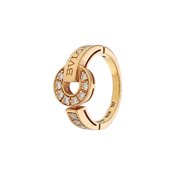 BVLGARI BVLGARI 18k Rose Gold Ring EU 50
