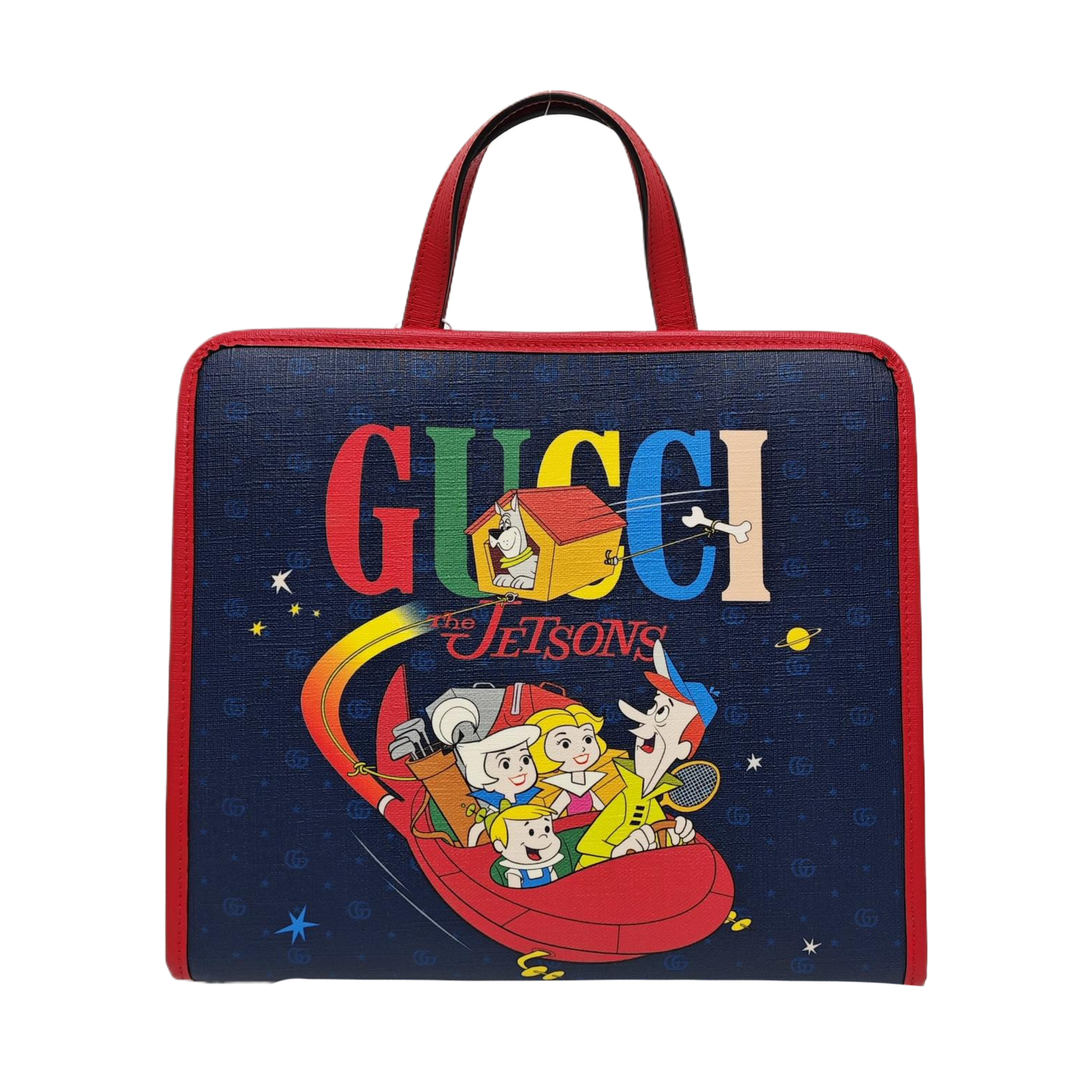 GG Supreme Coated Canvas Blue