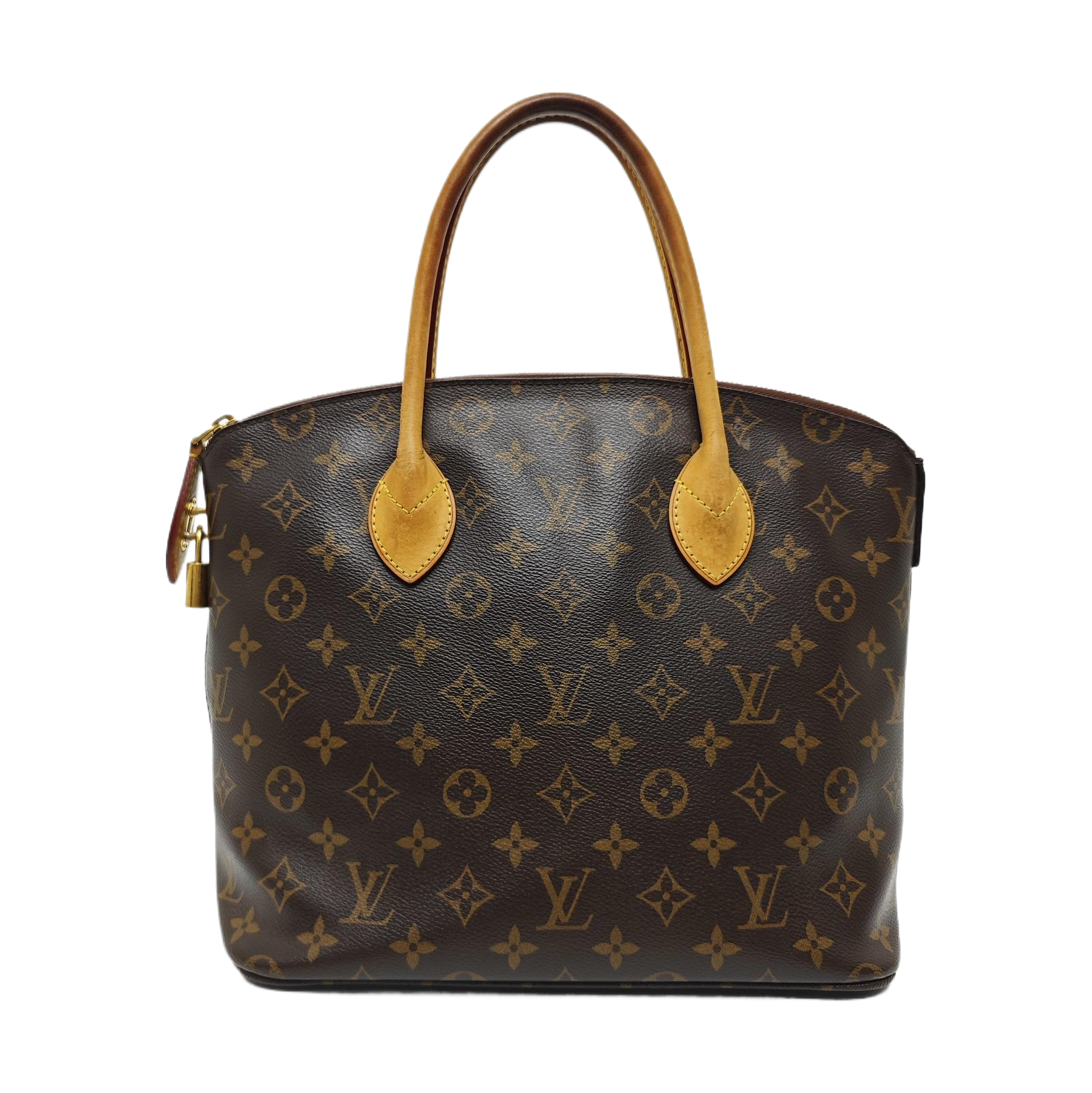 LOCKIT PM Monogram Coated Canvas Brown