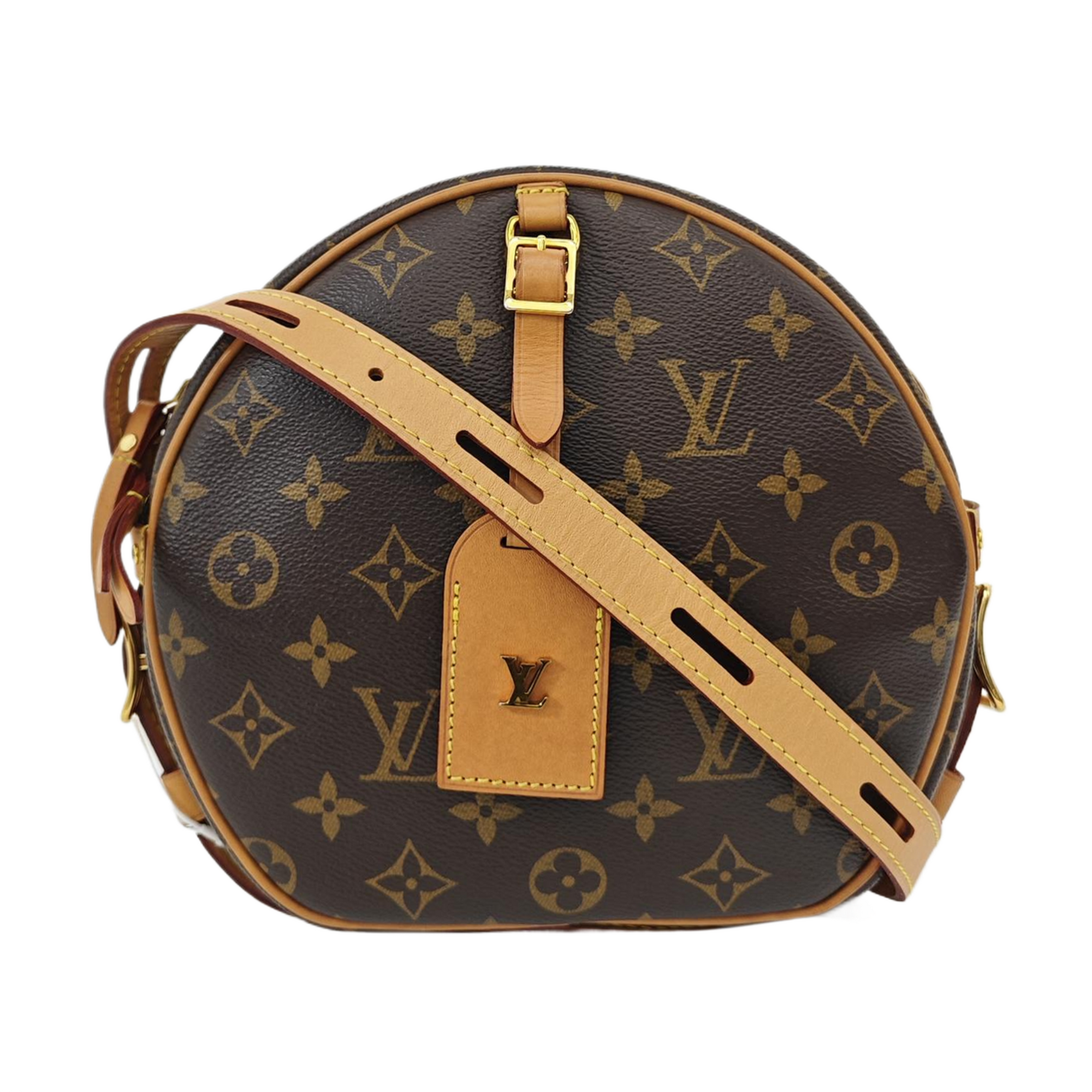 BOITE CHAPEAU MM Monogram Coated Canvas Brown
