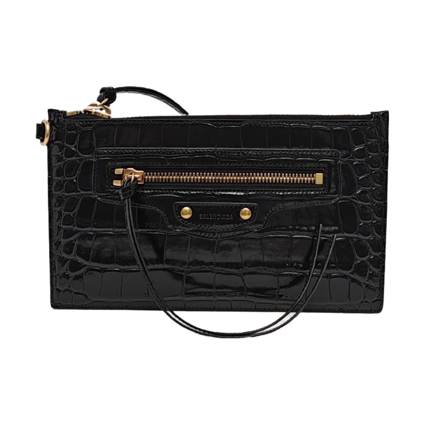Calfskin Clutch Black