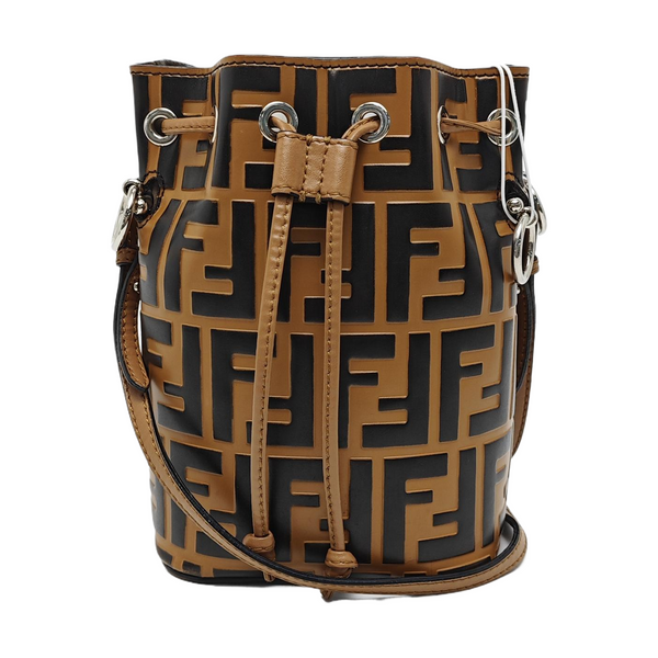 Mon Tresor Mini Calfskin Brown