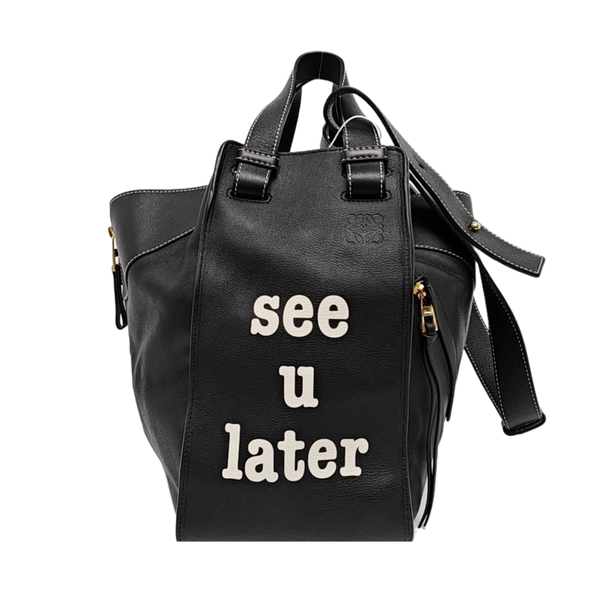 Authenticated pre-owned  Hammock Small Calfskin Black - Shoulder Bag at Looply