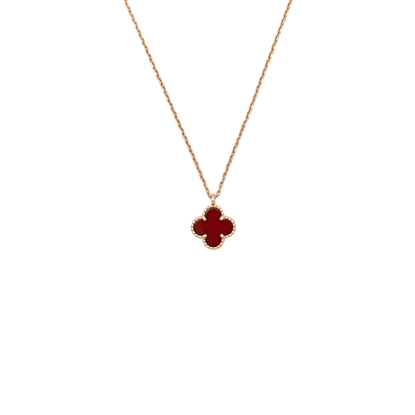 Sweet Alhambra 18k Rose Gold Necklace