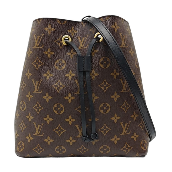 NÉONOÉ MM Monogram Coated Canvas Brown