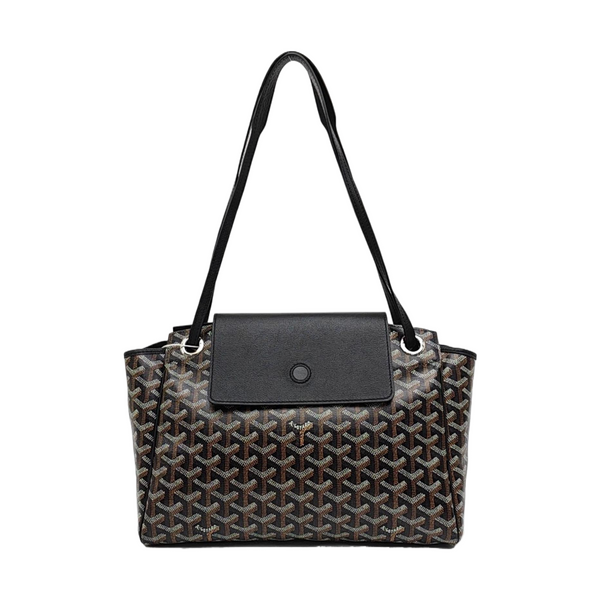 Rouette PM Coated Canvas Brown