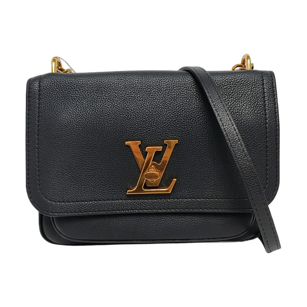 LOCKME TENDER PM Calfskin Black