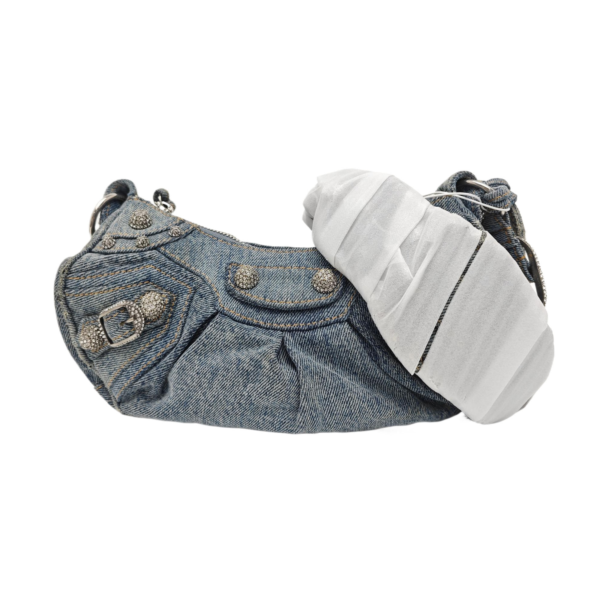 Le Cagole Small Denim Blue