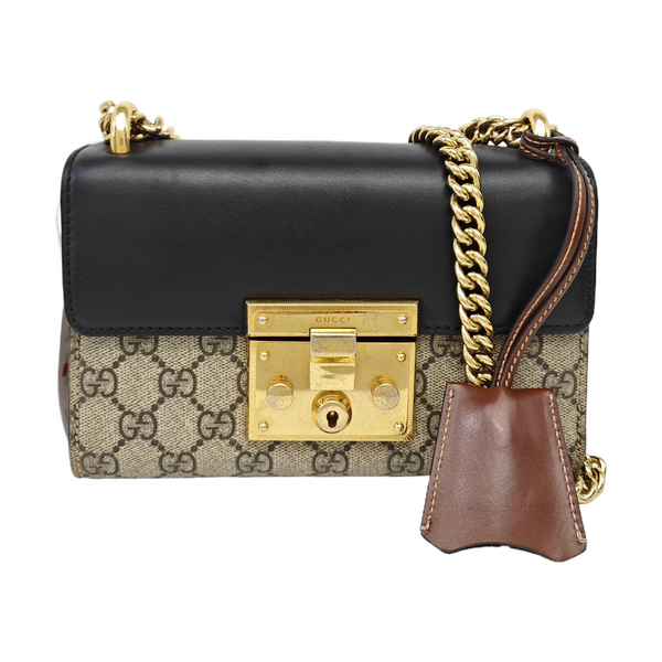Padlock Small Monogram Coated Canvas Multicolor