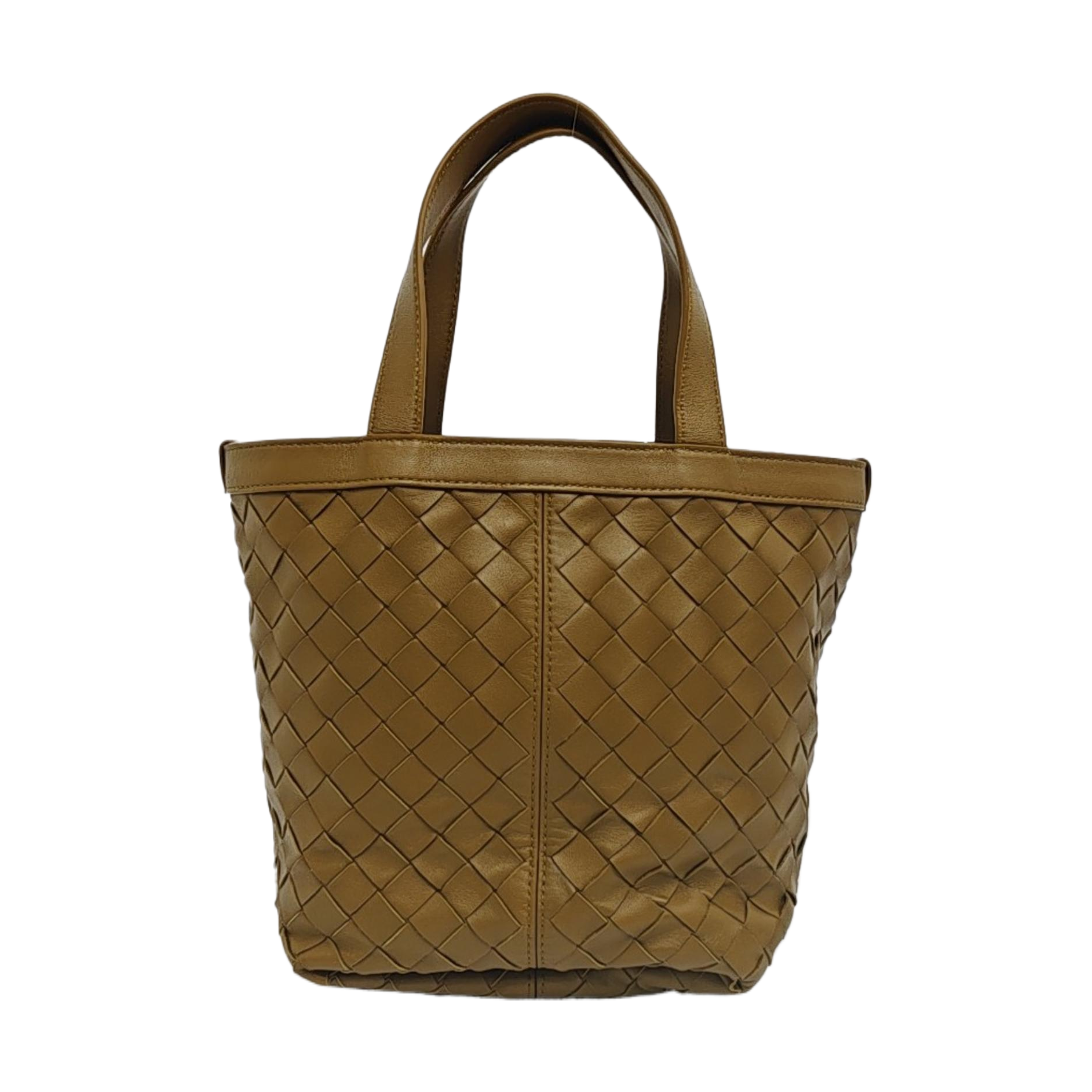 Lambskin Tote Bag Brown