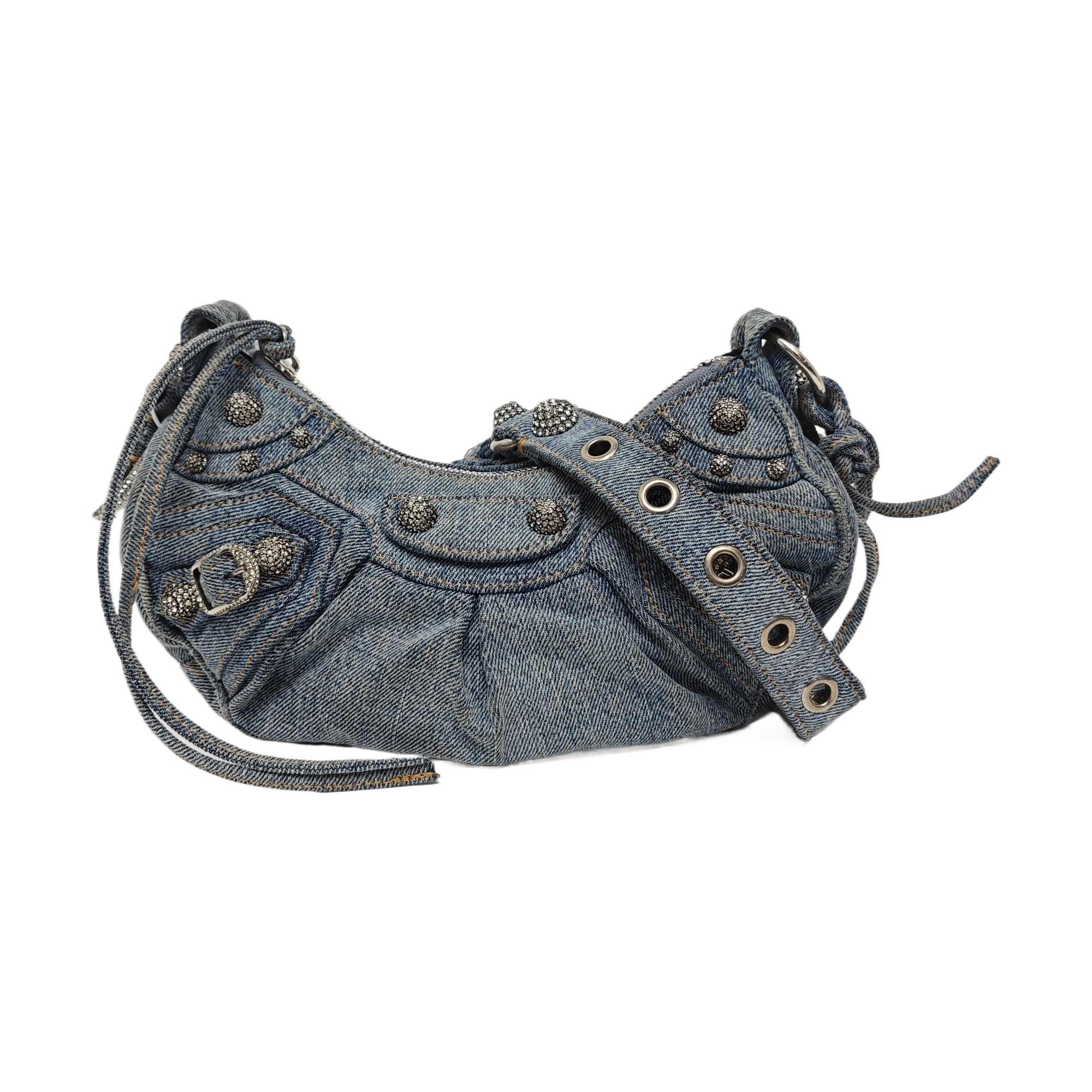 Le Cagole Mini Denim Blue