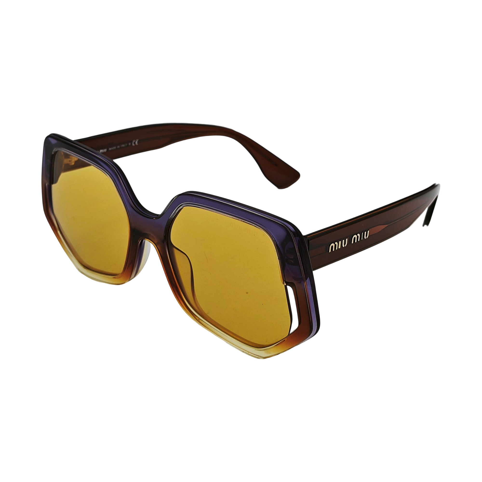 Synthetic Sunglasses Yellow