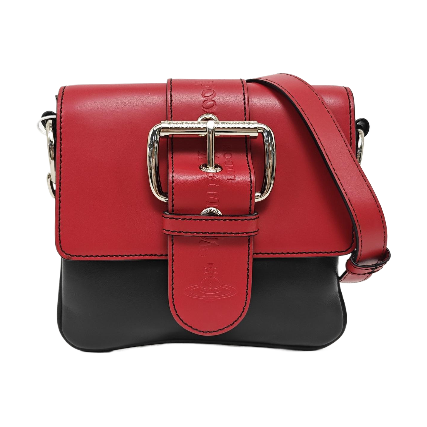 Calfskin Shoulder Bag Black