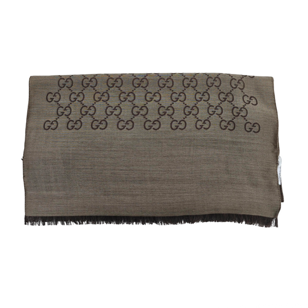Wool Scarf Brown