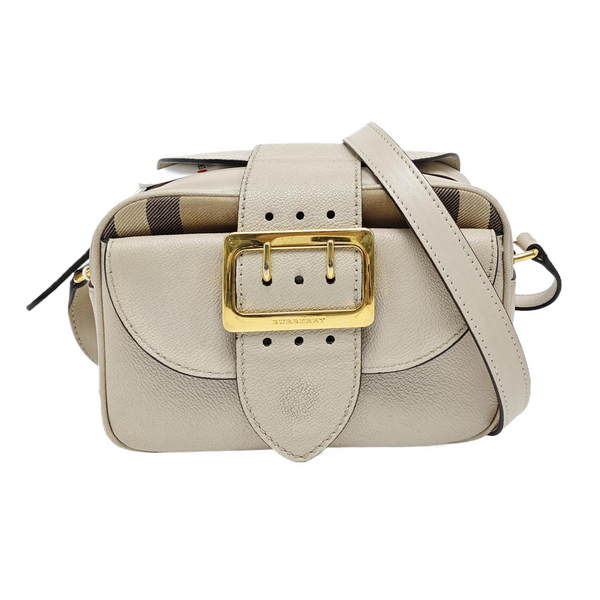 Buckle Calfskin Beige