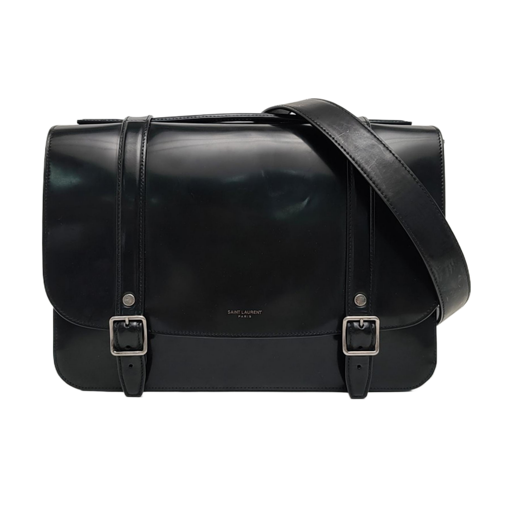 SCHOOLBAG Calfskin Black