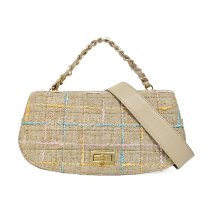 Wool Shoulder Bag Beige