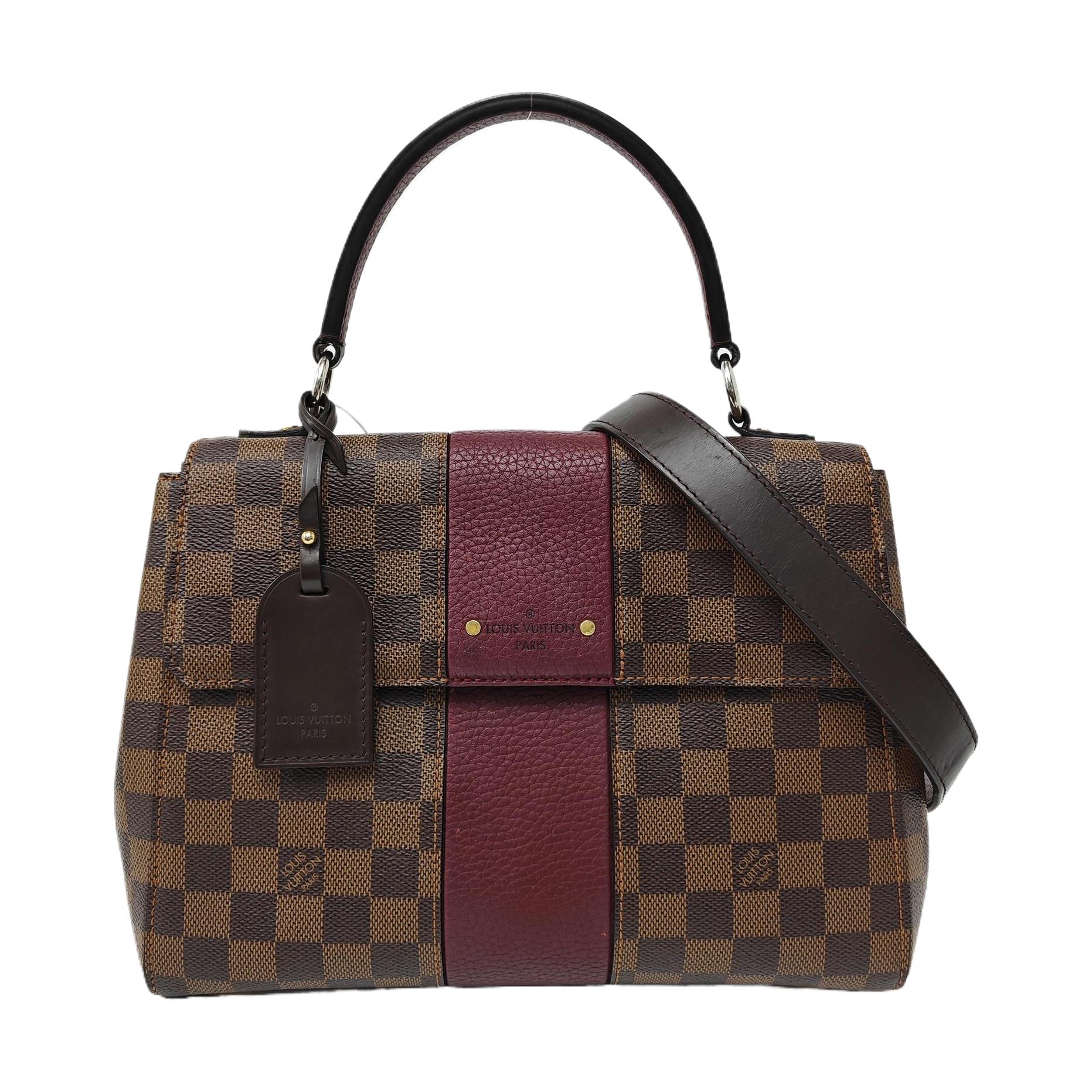 BOND STREET Damier Ebene Coated Canvas Brown