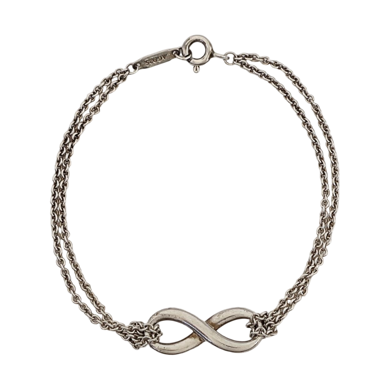 Tiffany Infinity 925 Sterling Silver Bracelet