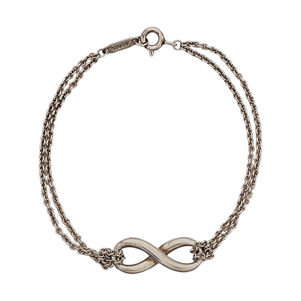 Tiffany Infinity 925 Sterling Silver Bracelet