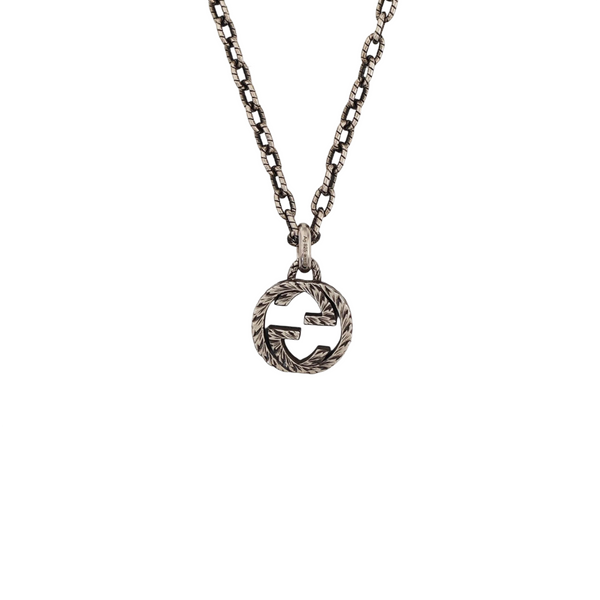 Interlocking G 925 Sterling Silver Necklace