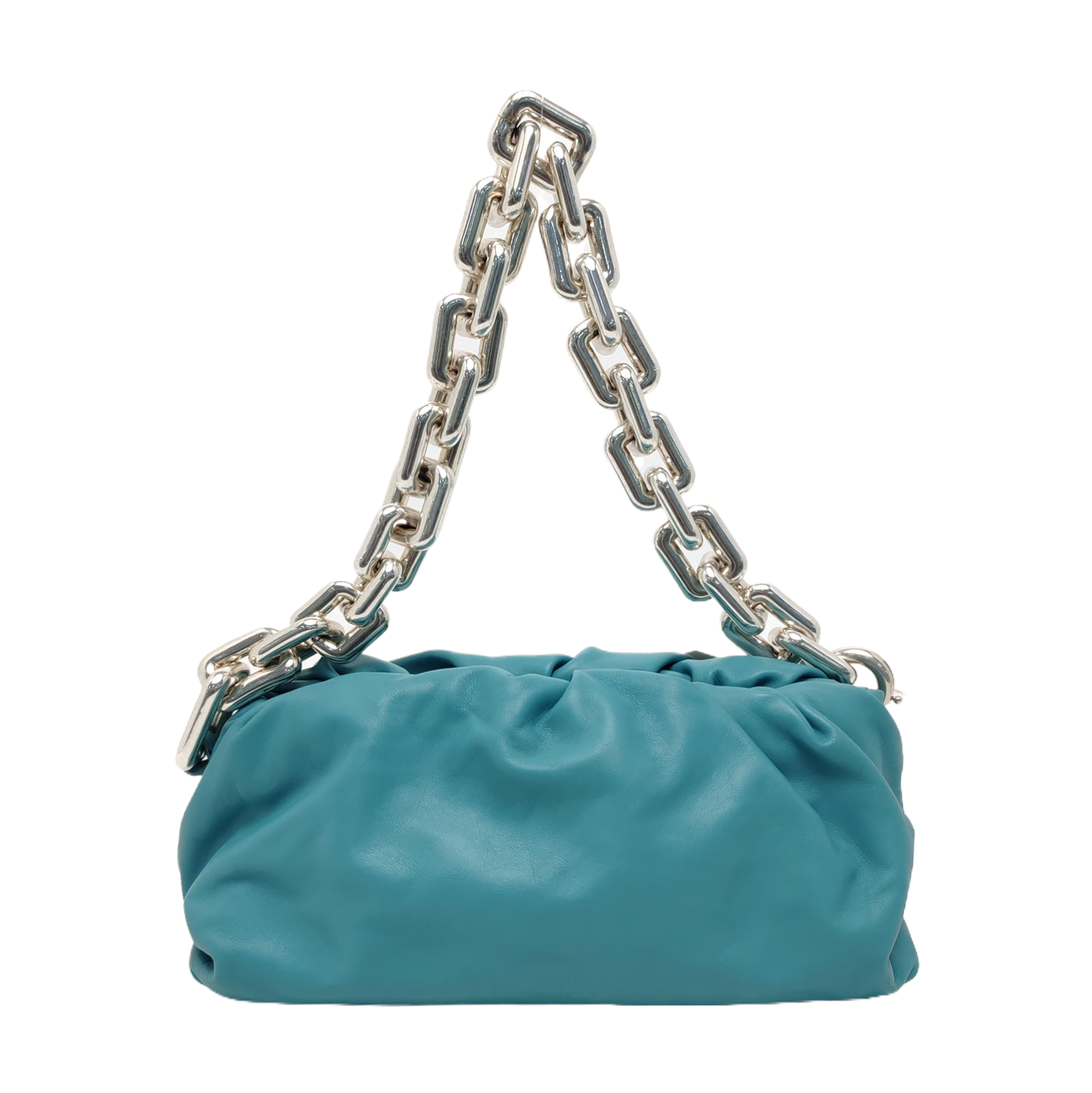 The Pouch Mini Calfskin Blue