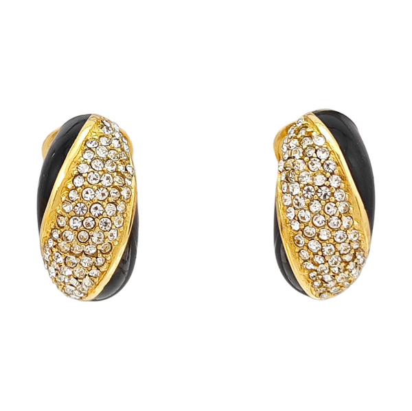 Metal Gold Clip On Earrings