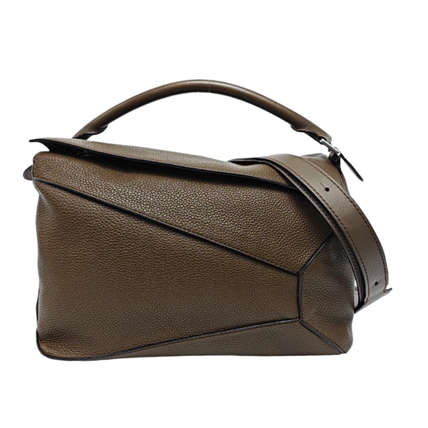 Puzzle Large Calfskin Brown