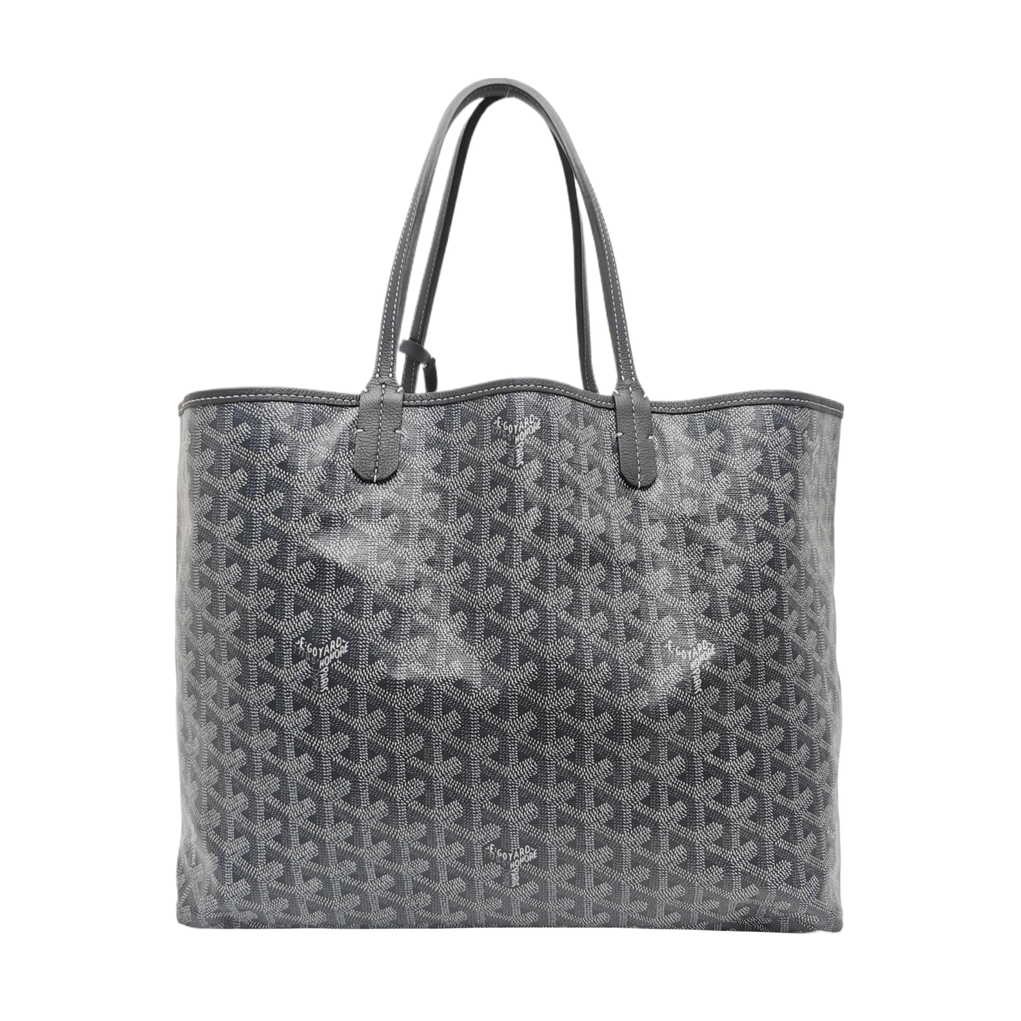 Saint Louis PM Coated Canvas Gray