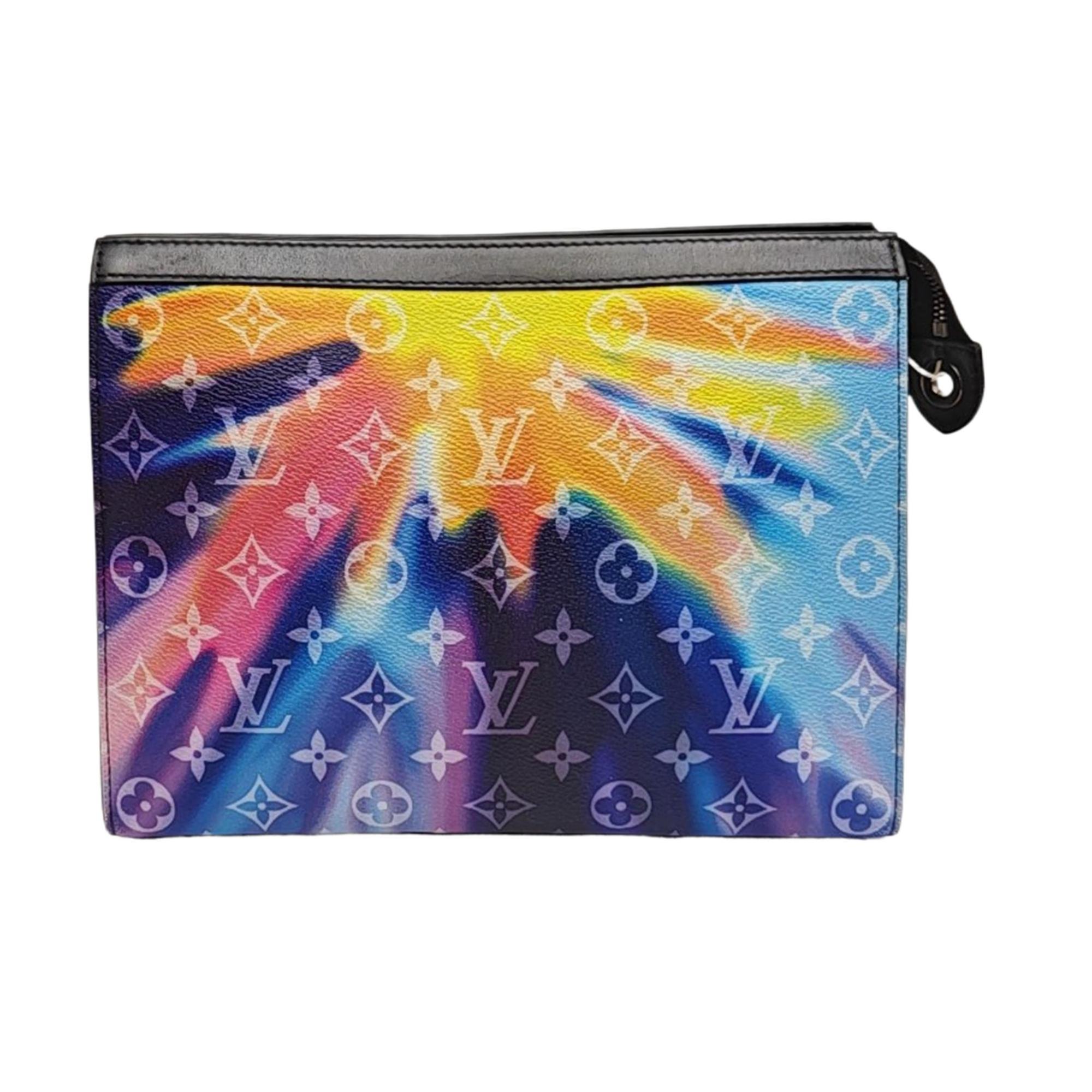 Pochette Voyag MM Monogram Coated Canvas Multicolor