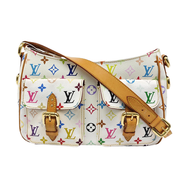 LV × TM LODGE GM Monogram Coated Canvas White