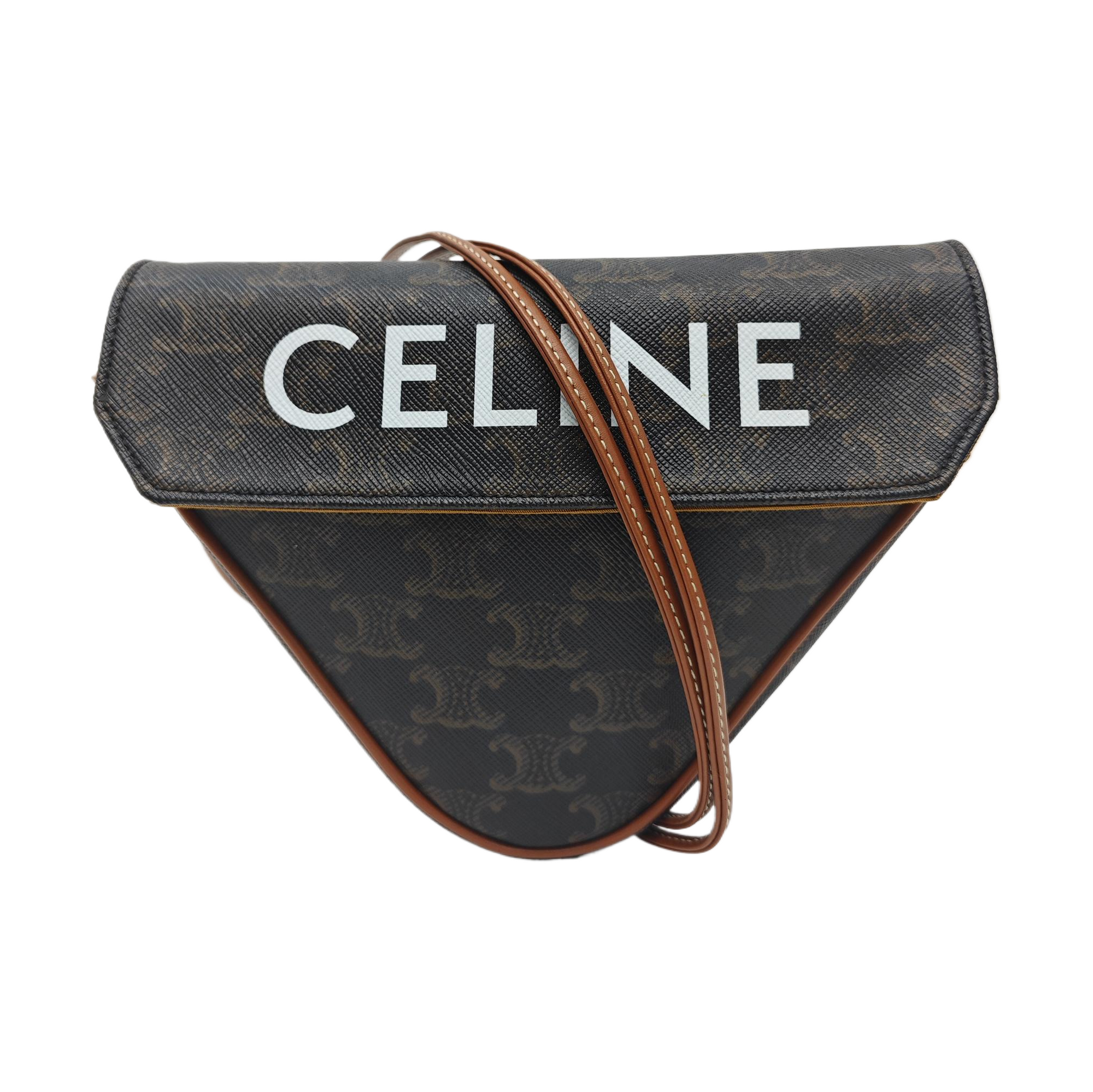 TRIANGLE Coated Canvas Brown