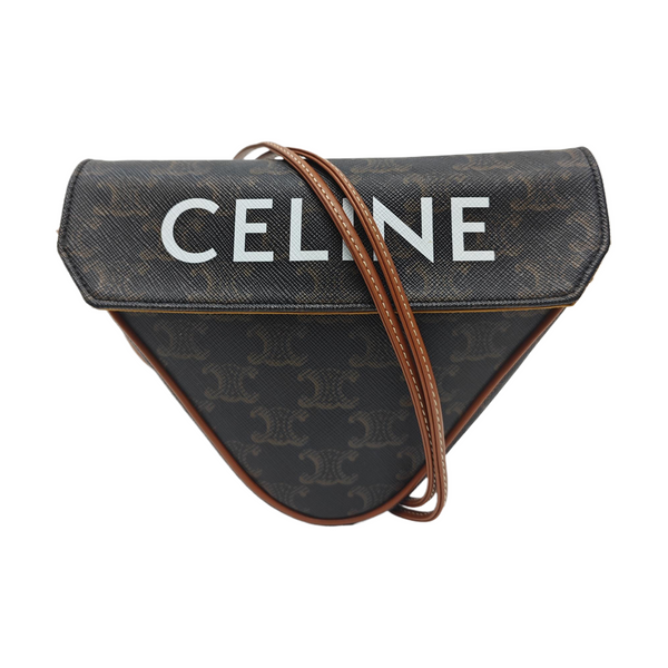 TRIANGLE Coated Canvas Brown