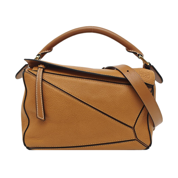 Puzzle Small Calfskin Brown