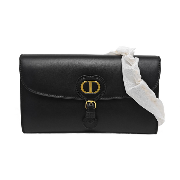 Bobby Medium Calfskin Black