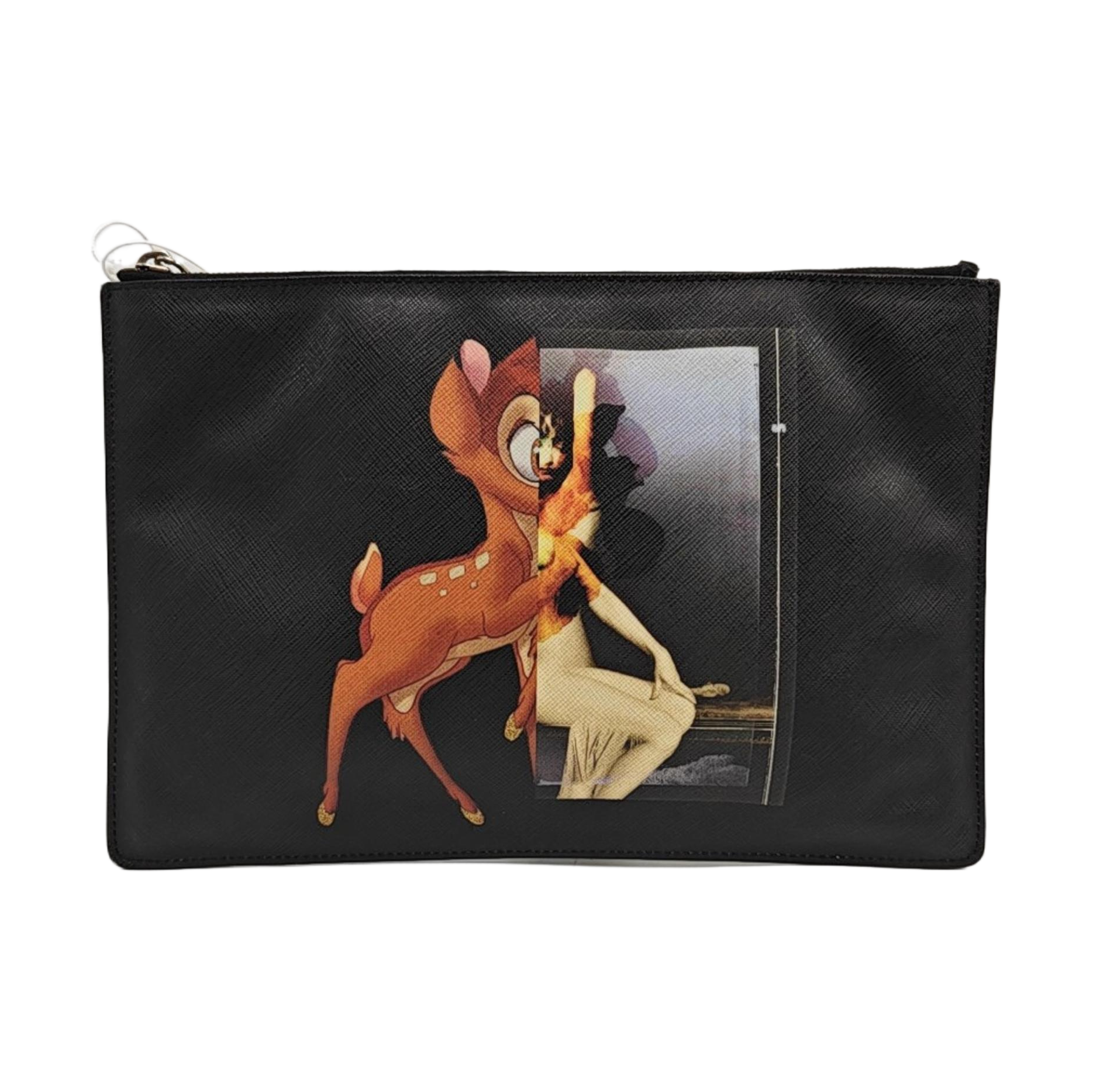 Calfskin Clutch Black