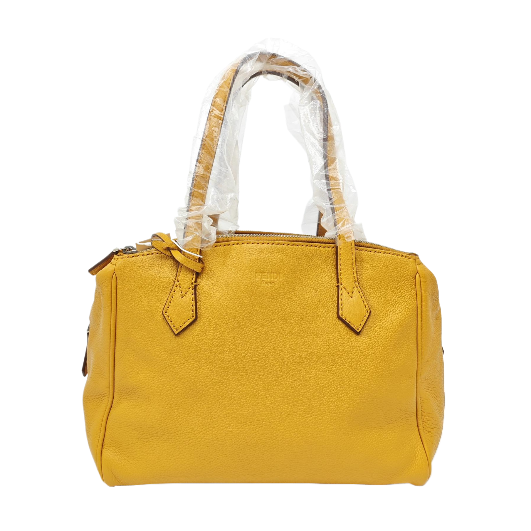 Calfskin Tote Bag Yellow