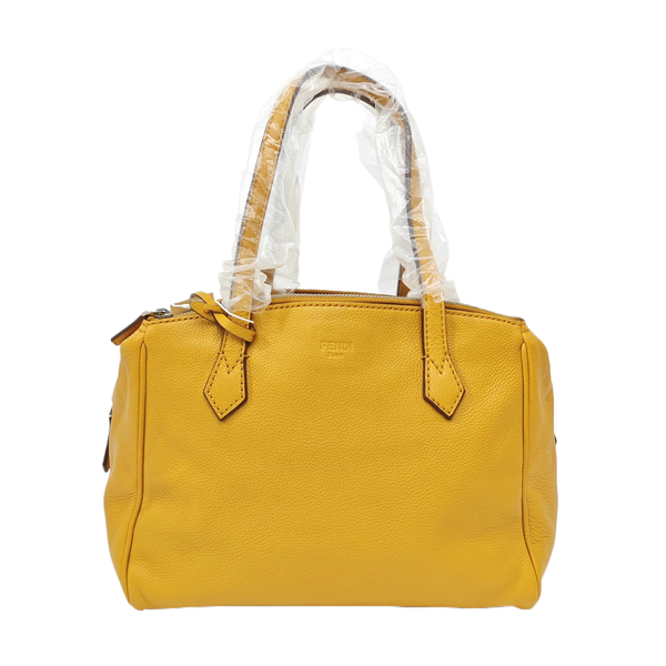Calfskin Tote Bag Yellow
