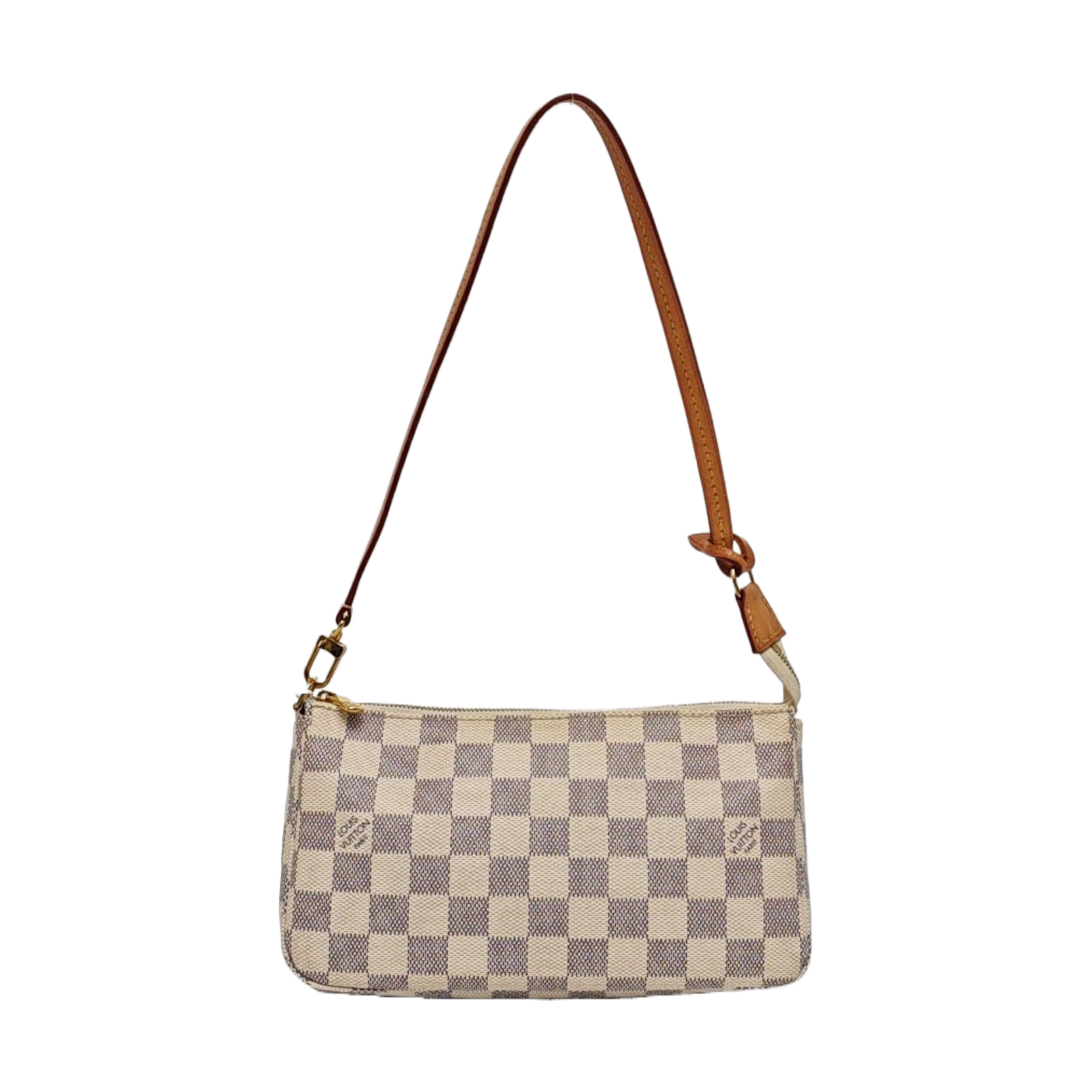 ACCESSOIRES GM Damier Azur Coated Canvas White