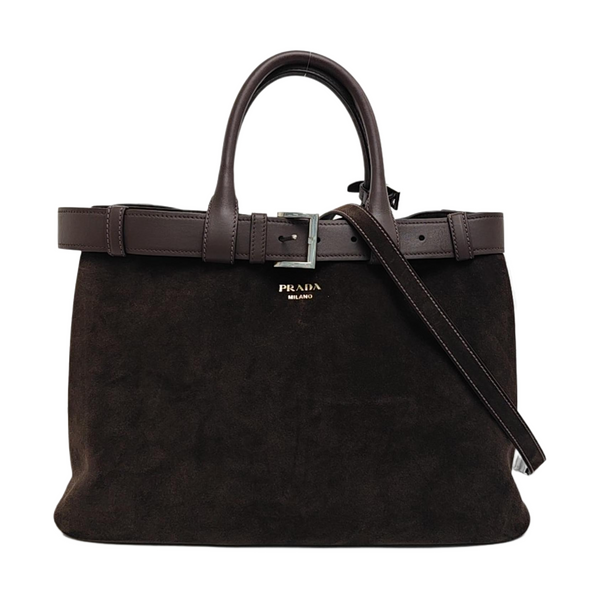 Buckle Suede Brown