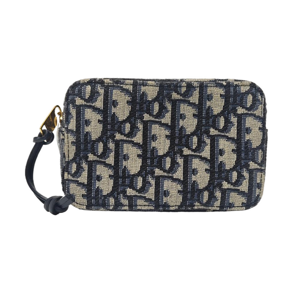 Oblique Canvas Belt Bag Beige
