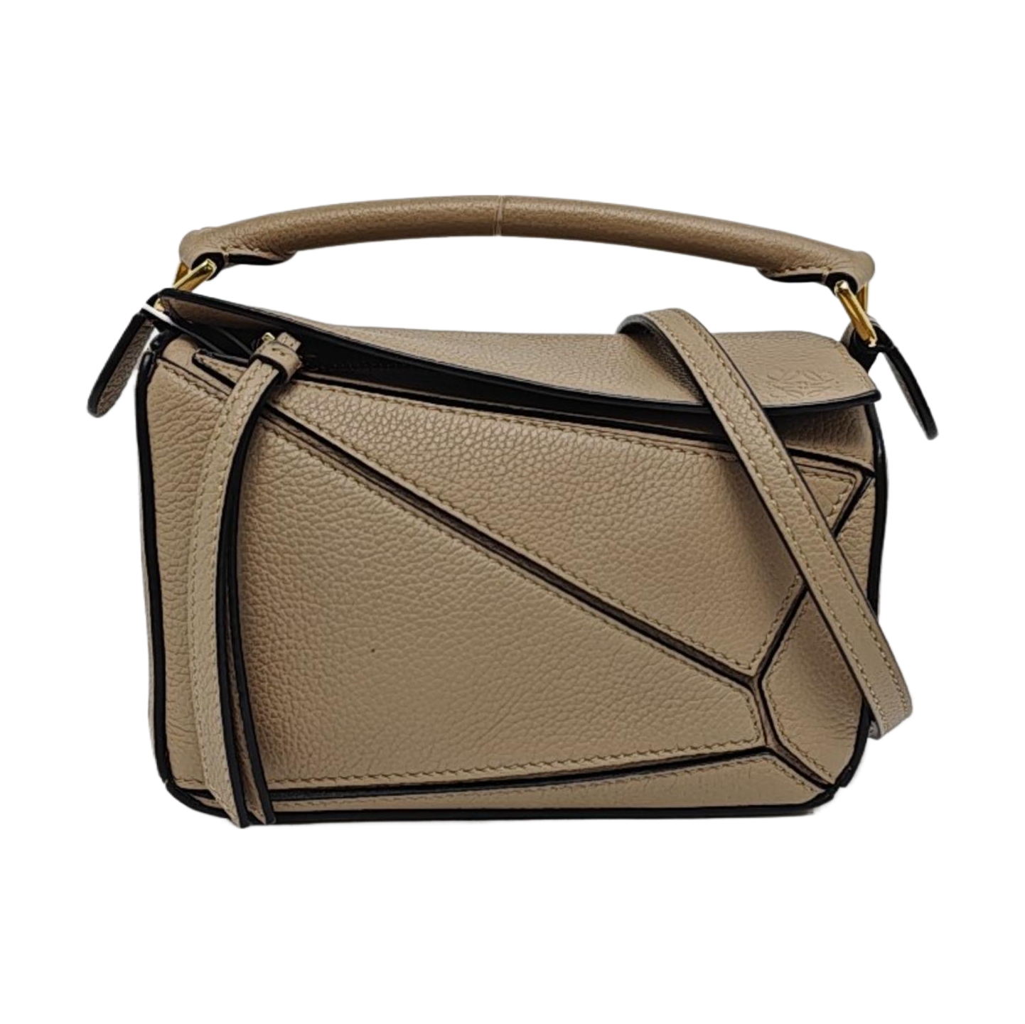 Puzzle Mini Calfskin Gray