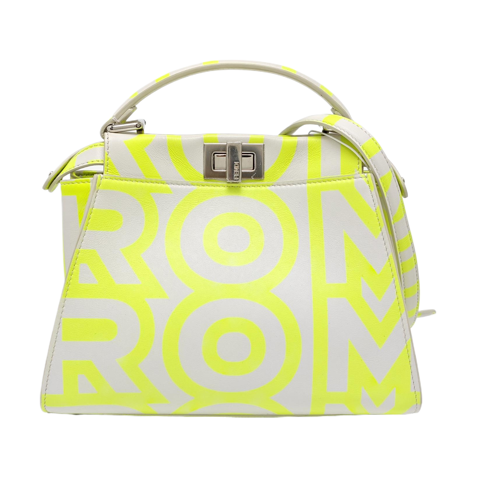 Authenticated pre-owned  Peekaboo Mini Calfskin White - Shoulder Bag at Looply