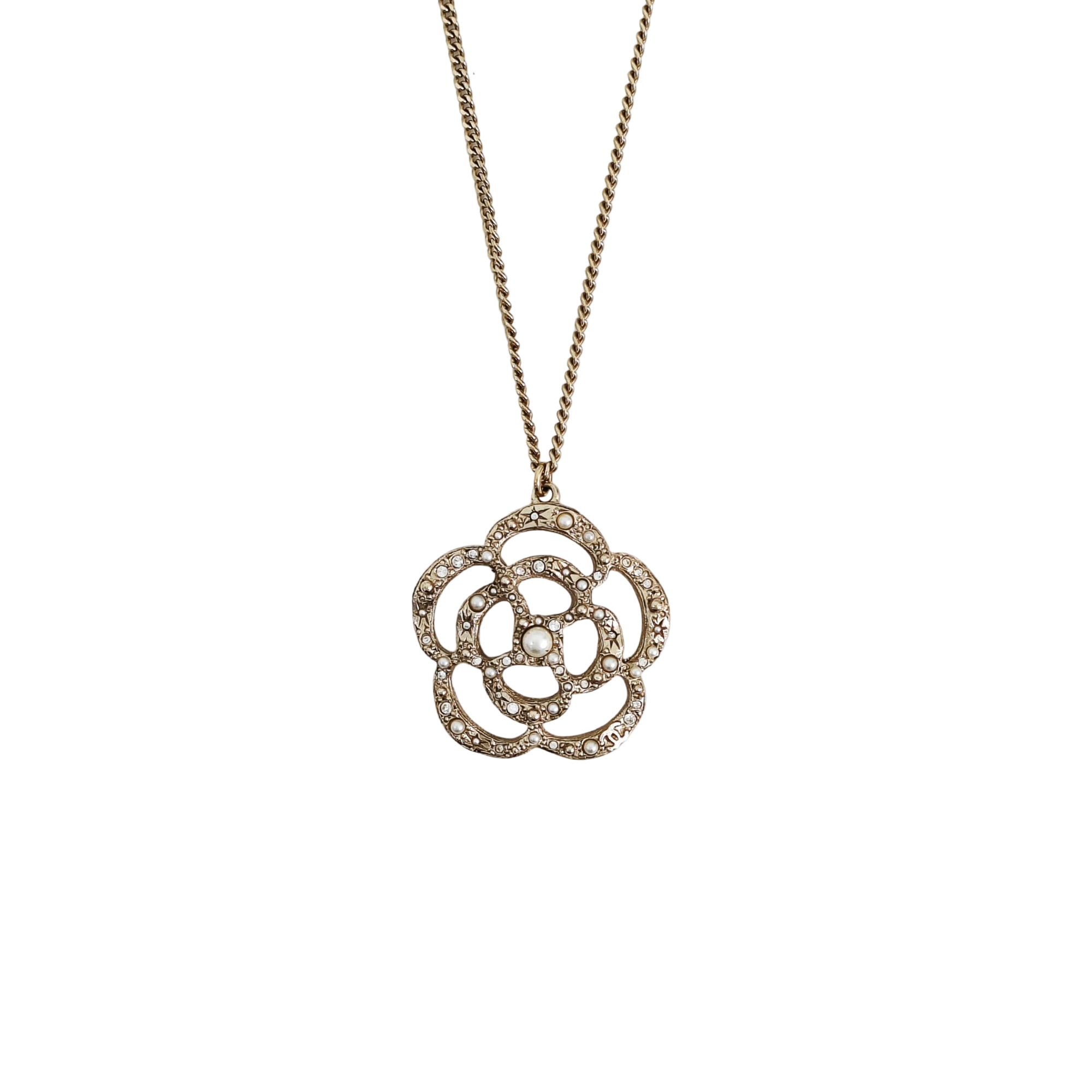 CAMÉLIA Metal Gold Necklace