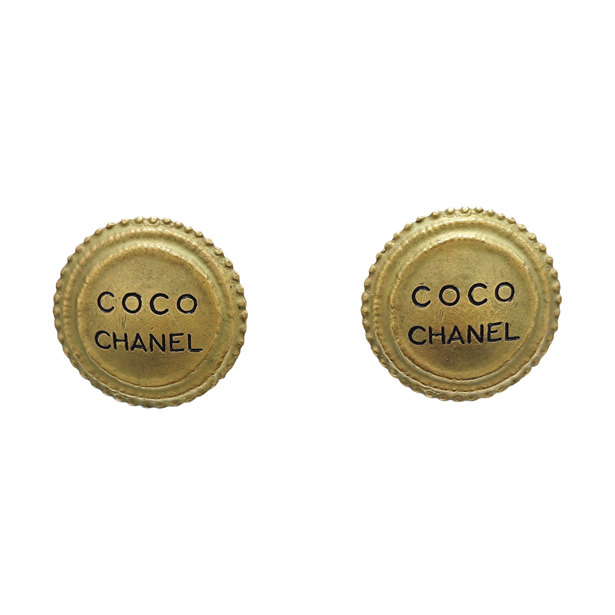 Metal Gold Clip On Earrings